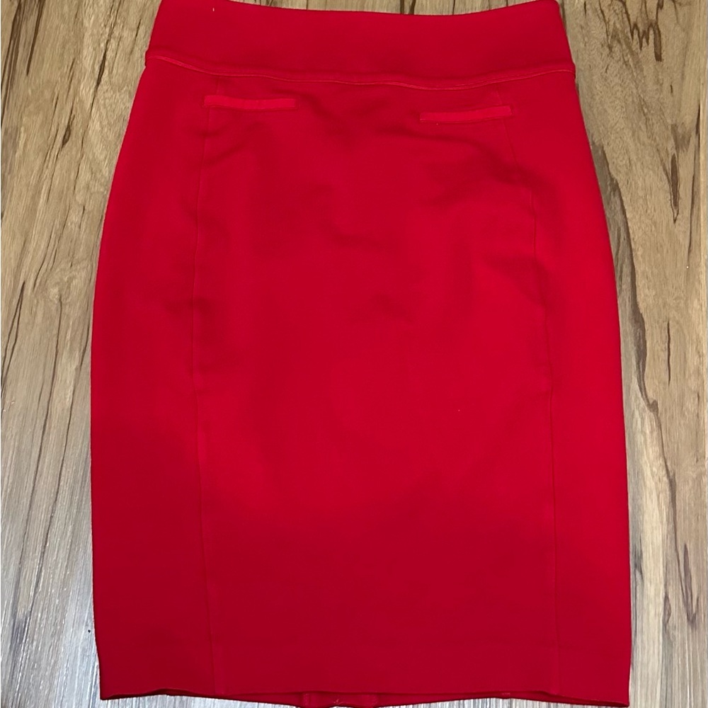 Express Red Skirt